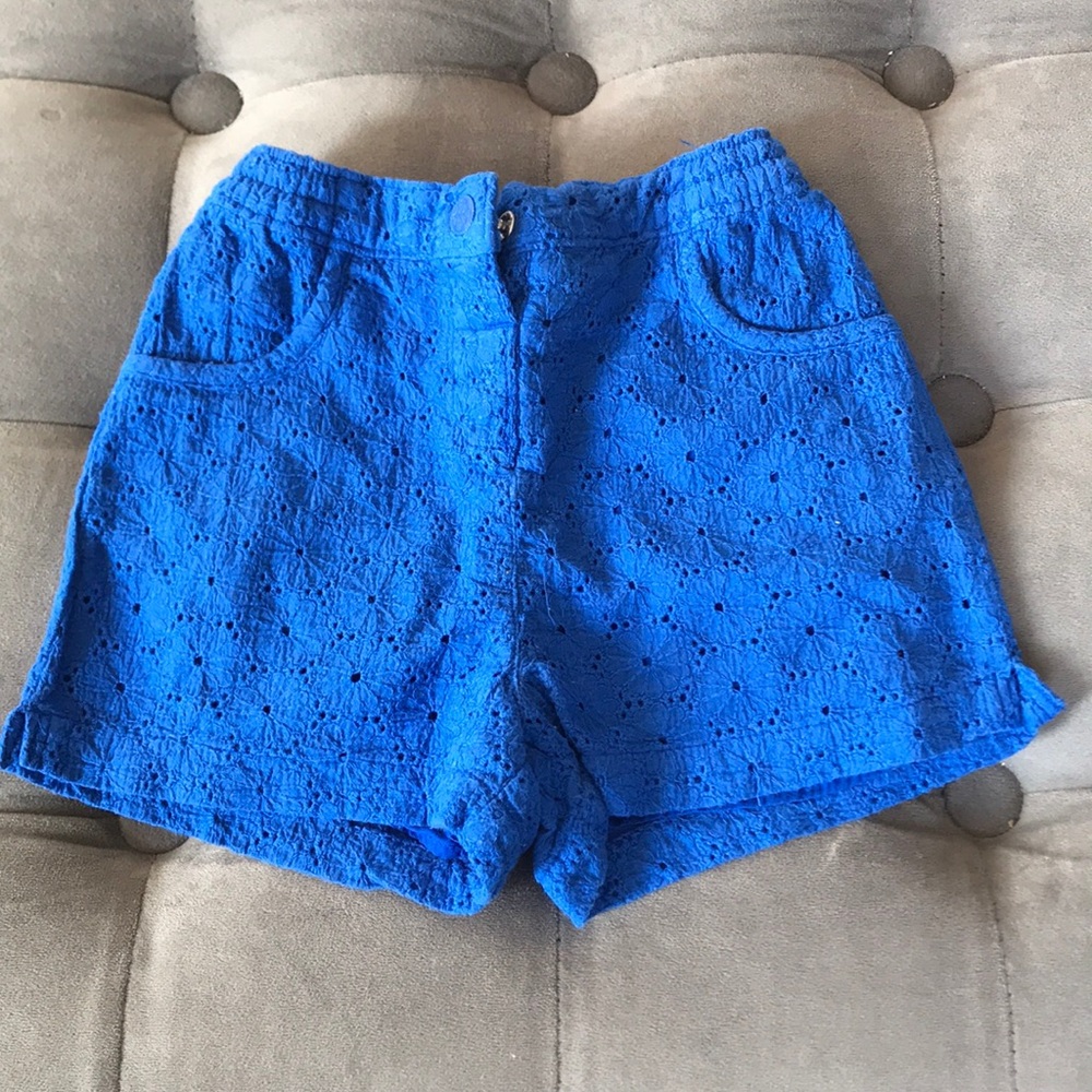 Baby Girl Blue Orchestra Shorts 9 Months